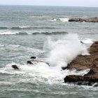 Mar esbravat a l'Escala.