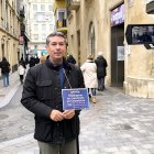 L’alcalde del Vendrell, Kenneth Martínez, durant la compareixença.