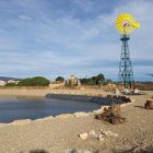 Finalitzen les obres de la bassa naturalitzada a Reus