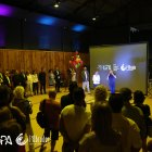 Pla obert de l'espai 'L'Obrador' a Deltebre.