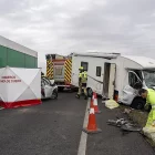 L'accident va tenir lloc al quilòmetre 288 de l'N-122 a la localitat de Fuentelisendo