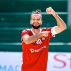 El jugador de futbol platja torrenc Llorenç Gómez.