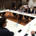 Òscar Ordeig reunit amb els pagesos i ramaders de Revolta Pagesa