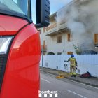 Imatge de l'incendi a Roda de Berà