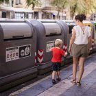 Imatge de recurs de contenidors al carrer