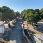 Imatge del traçat de la futura Via Verda a Mont-roig del Camp.