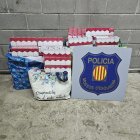 Imatge dels paquets de tabac decomissat.