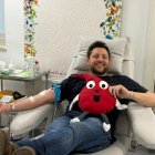 L'alcalde Viñuales participa a la Marató de Donació de Sang