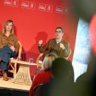 Imatge d'arxiu de Pilar Alegría i Félix Bolaños