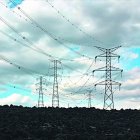 Imatge de torres elèctriques d’alta tensió de Red Eléctrica Española.