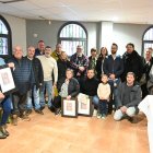 Jurat, participants i guanyadors del Concurs popular de fricandó de Riudoms.