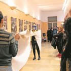 Inauguració de l’exposició dissabte passat a Tarragona.