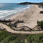 Imatge virtual de l'aspecte final del camí de ronda després de les obres que ha de fer el Ministeri.