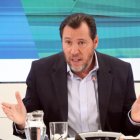 El ministre de Transports, Óscar Puente, aquest divendres a Madrid
