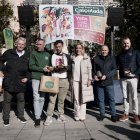 Imatge de l'entrega de premis del concurs de menjar calçots