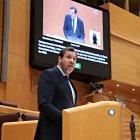 El ministre de Transports, Óscar Puente, aquest dijous al Senat