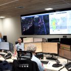 Sala de control dels Bombers de la Generalitat