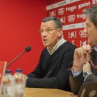 El secretari tècnic Sergi Parés i el president executiu Lluís Fàbregas.