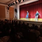 Fotografia de la celebració del centenari de l'Esbart Dansaire a l'Orfeó Reusenc.