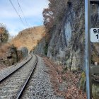 Tram de via després de les obres d'adequació d'Adif