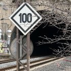 Accés al túnel de Rubí on és previst actuar d'emergència per a restablir el pas de mercaderies