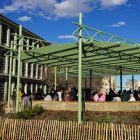 Inauguració del refugi climàtic de l'escola Marià Fortuny