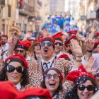 Imatge d'arxiu d'una colla al Carnaval de Reus