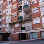 L'edifici afectat per l'incendi a Manlleu