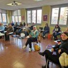 Imatge d'una de les classes de català del Centre de Normalització Lingüística de Tarragona.