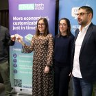 Rosendo Ferri, Tàbata Sànhez, Ester Sauras i Carlos Lòpez, coordinadors i impulsors del projecte TMAtech Mold.