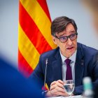 El president de la Generalitat, Salvador Illa, durant la reunió del Consell Tècnic de la Generalitat