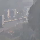 Imatge actual de l’AP-7 a Mont-roig del Camp