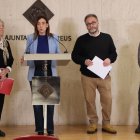 Imatge dels impulsors del Premi Internacional Roseta Mauri de Reus.