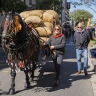 Els Tres Tombs van comptar amb més d’una trentena de carros i d’una norantena d’animals.