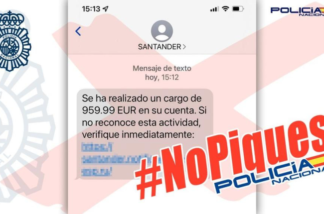 La Policía Nacional Alerta De Una Estafa Donde Suplantan Al Banco Sabadell