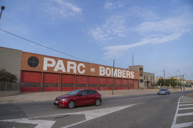 Imatge de l'actual Parc de Bombers de Tarragona, al polígon Francolí.