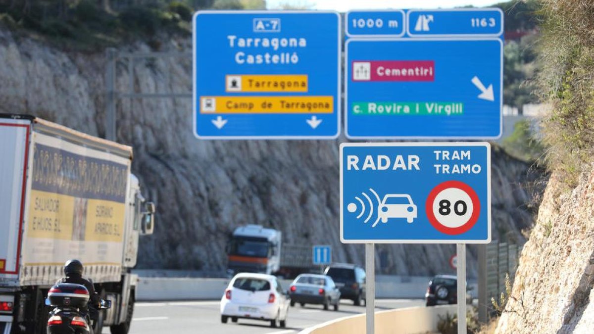 A Tarragona, els conductors han d’estar especialment atents en vies com l’A-7 o l’A-27.