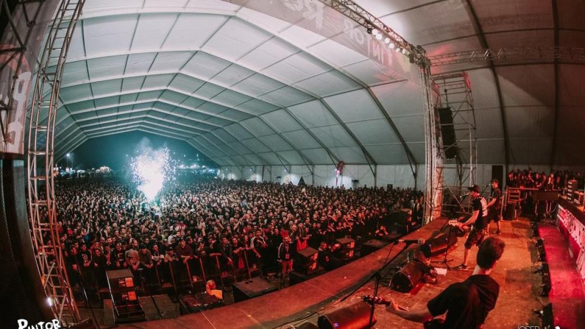 Imatge de l'edició del Pintor Rocke celebrada al Morell.