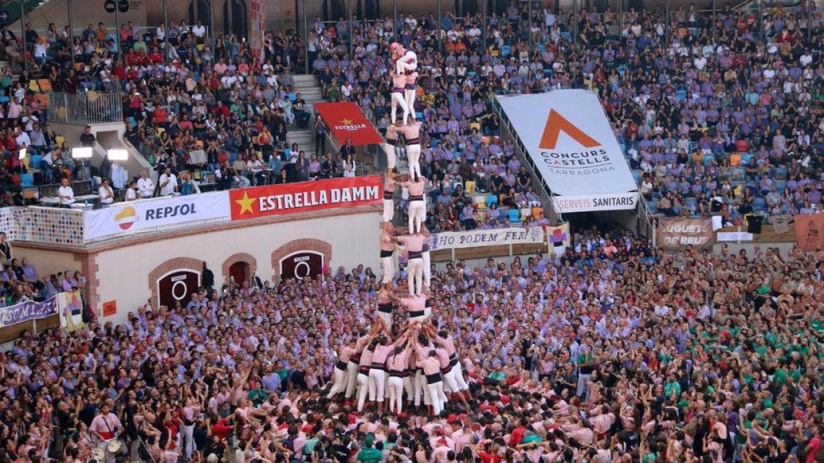 Imatge d'arxiu del Concurs de Castells de Tarragona