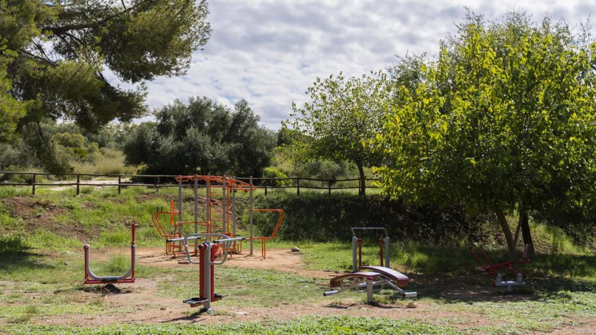 Imagen de archivo del parque de la Muntanyeta, en el barrio de Sant Pere i Sant Pau.