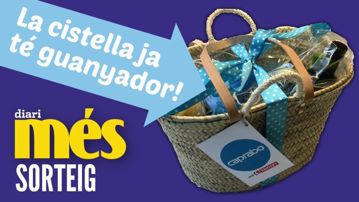 La cistella de productes Caprabo d'aquesta quinzena ja té propietari