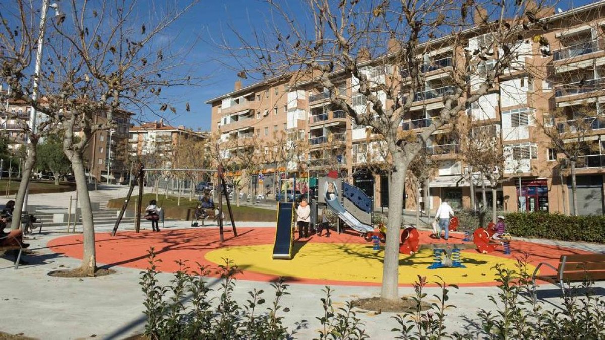 Imagen de un parque en la Vall de l'Arrabassada.