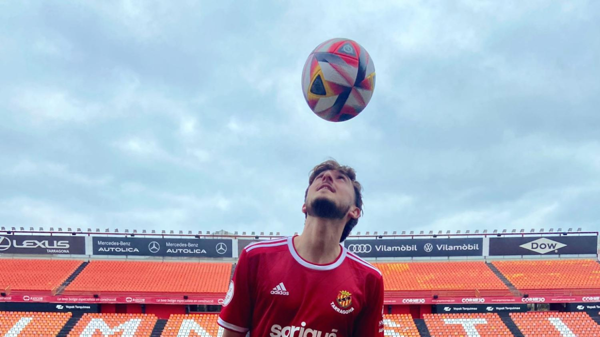Álex Mula durante la presentación.
