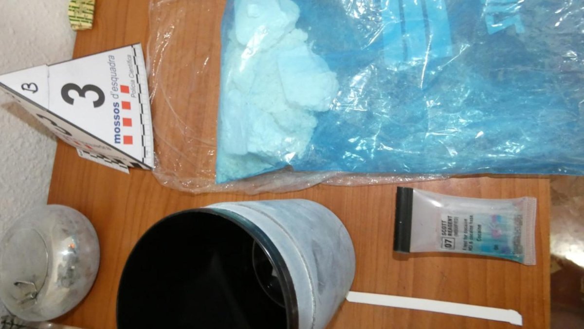 Imatge de la droga intervinguda