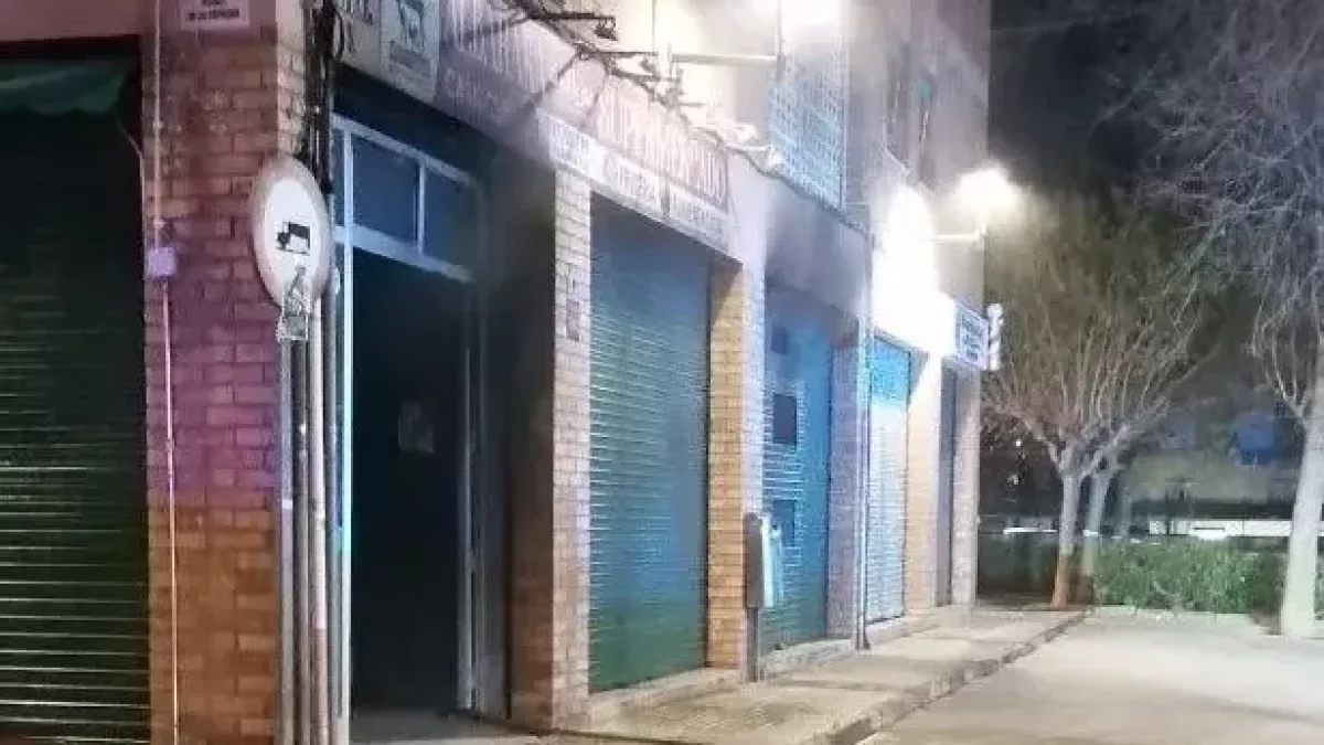 Imagen de la carnicería afectada en Campclar.