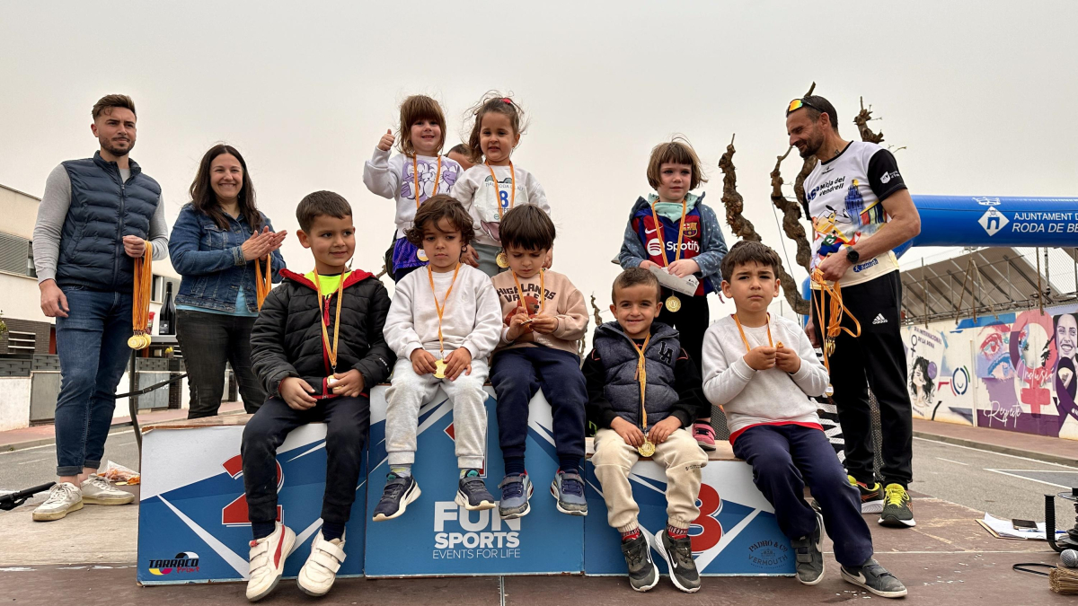 Las tres carreras Kids Run contaron con la participación de una cuarentena de personas.