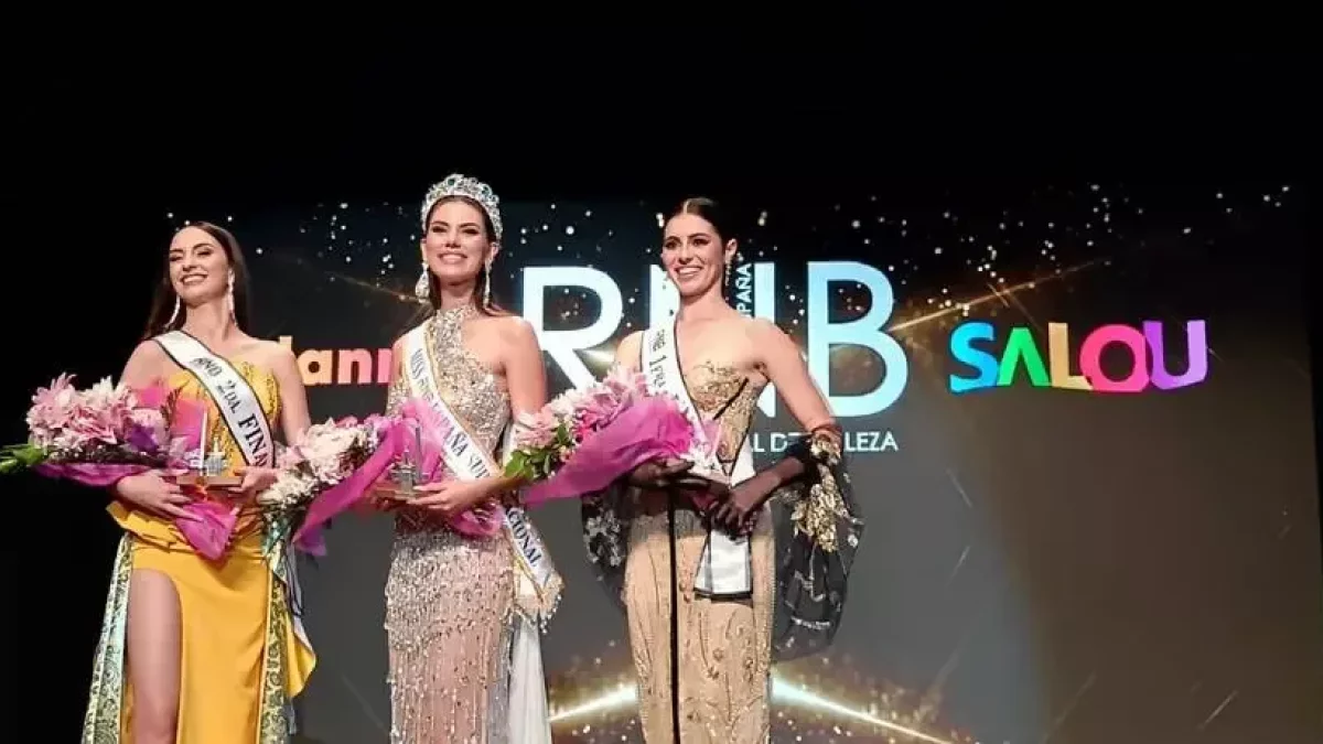 Imagen de las tres finalistas de la gala