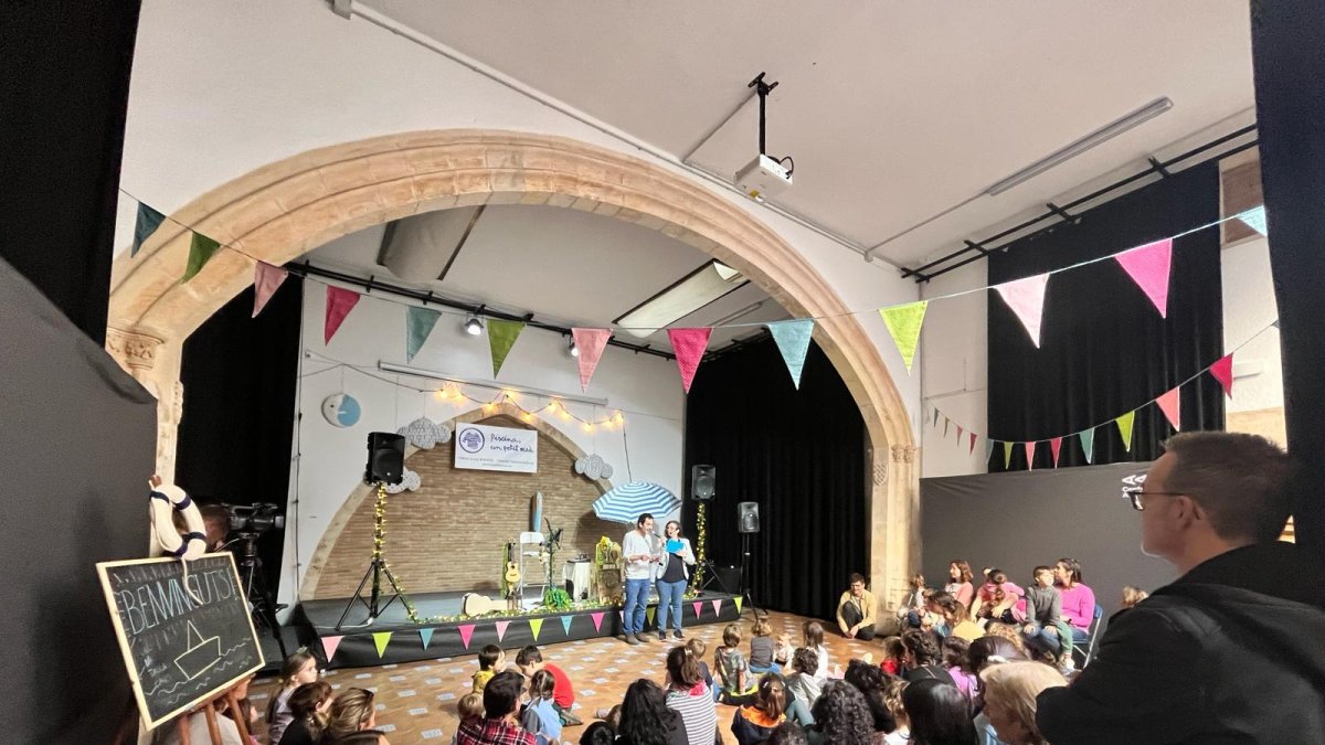 La presentación de los dos libros este mes de abril en Tarragona.