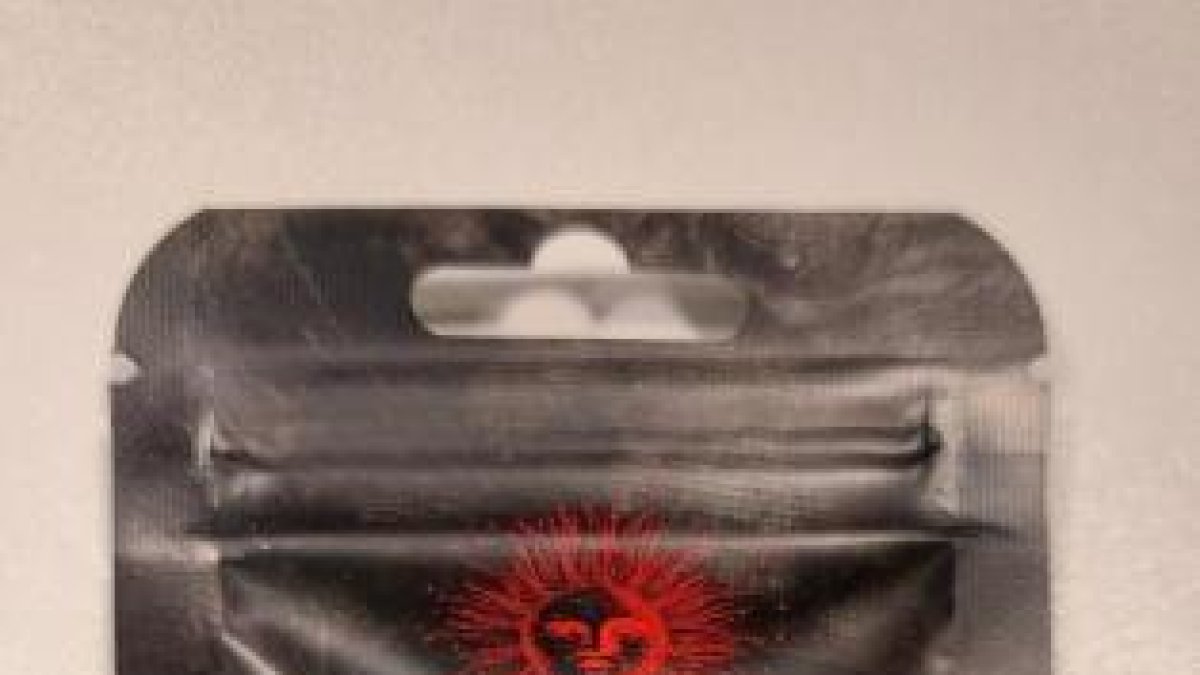 Aspecto de la parte delantera del envoltorio de cuyas golosinas se ha alertado de que pueden contener un componente del cannabis.