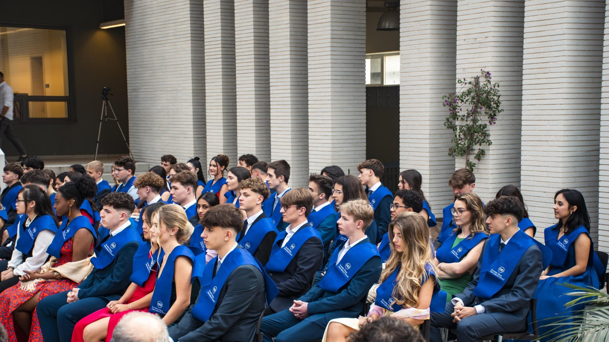 Imagen de algunos de los estudiantes de la Socrates Educa International School.